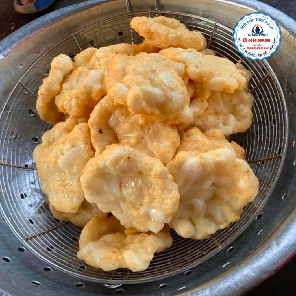 chả mực giã tay hoàng ngư