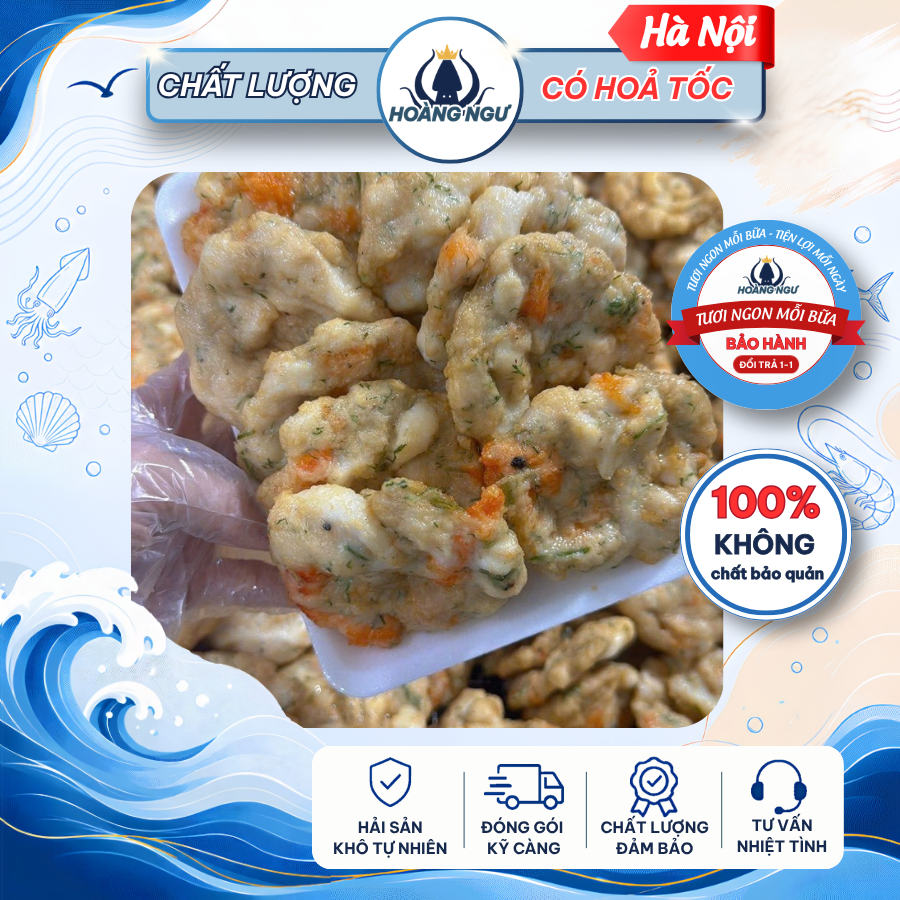 chả mực tôm miếng hoàng ngư